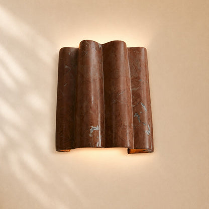 Mond Sculptural Marble Wall Sconce