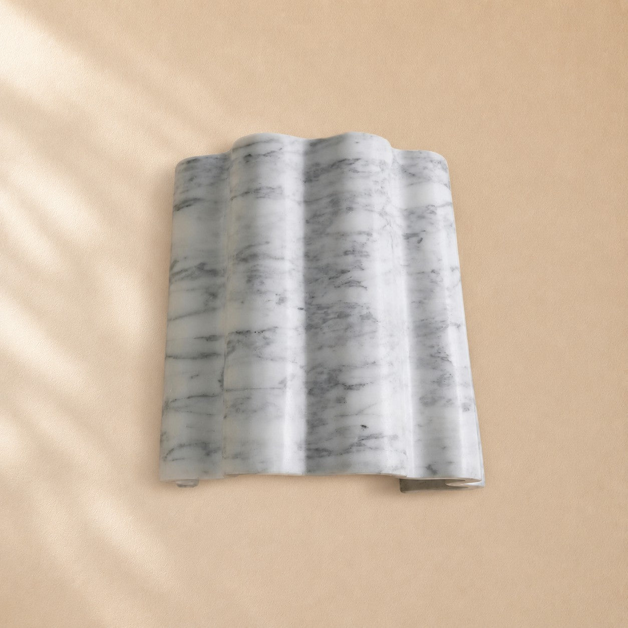 Mond Sculptural Marble Wall Sconce