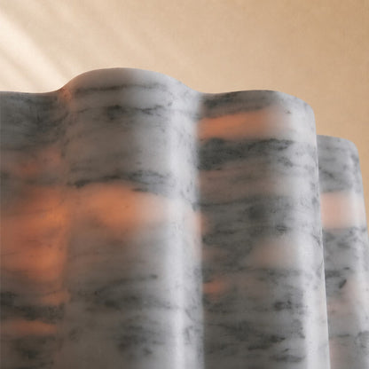 Mond Sculptural Marble Wall Sconce