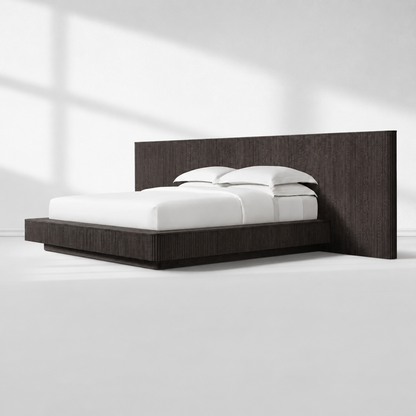 Holland Wide Extended Fabric Panel Bed