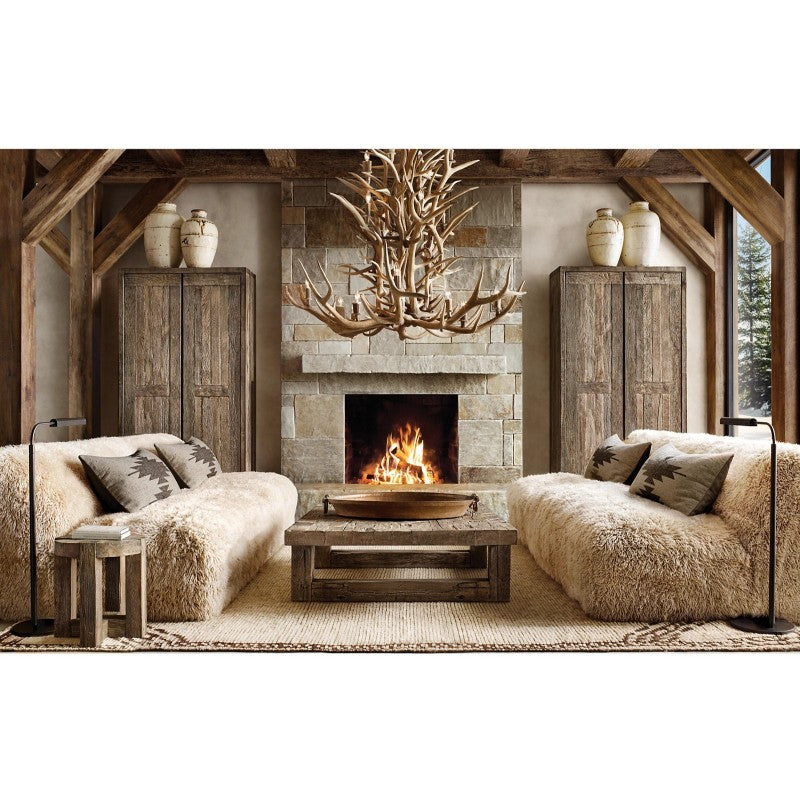 Natural Antler Chandelier 60"