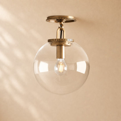 Wescott Globe Flush Mount