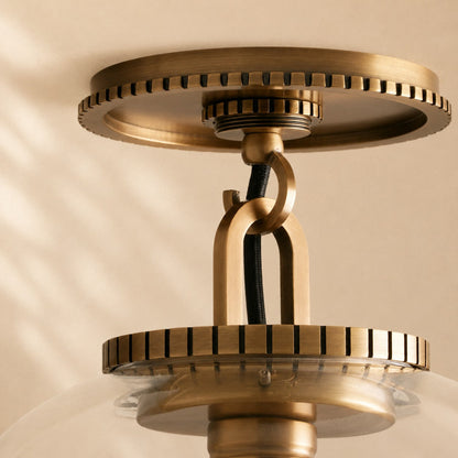 Wescott Globe Flush Mount