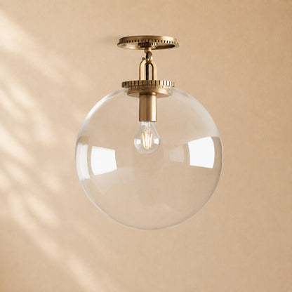 Wescott Globe Flush Mount