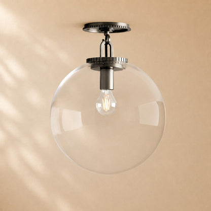 Wescott Globe Flush Mount