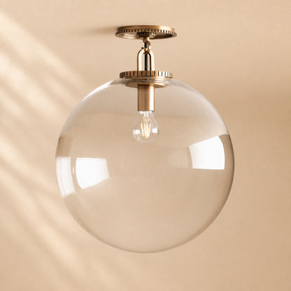 Wescott Globe Flush Mount