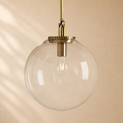 Wescott Globe Pendant with Rod