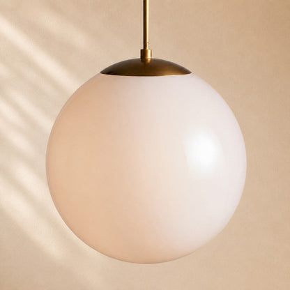 Wescott XL Globe Pendant with Rod