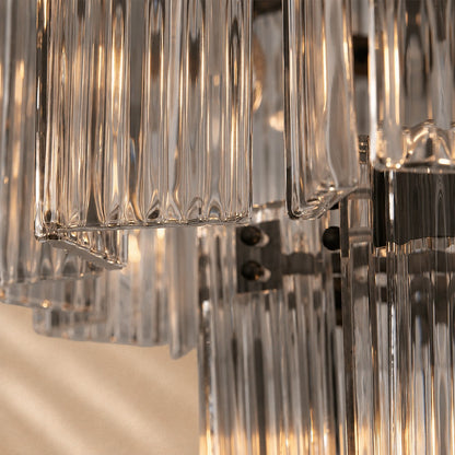 Delsie Art Glass Round Chandelier 60"