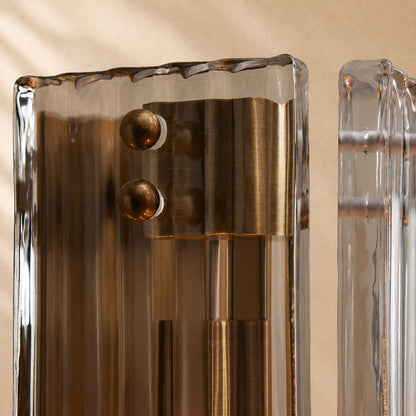 Delsie Fluted Glass Wall Sconce
