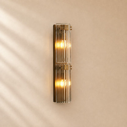 Delsie Fluted Glass Wall Sconce