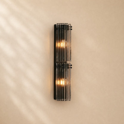 Delsie Fluted Glass Wall Sconce