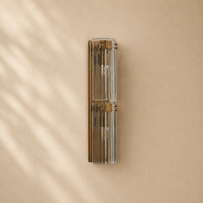 Delsie Fluted Glass Wall Sconce