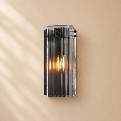Delsie Fluted Glass Wall Sconce