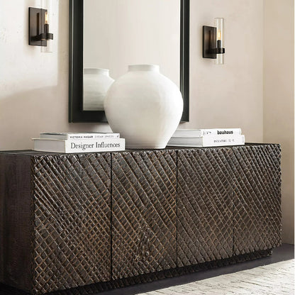 Rata Modern Fashion Glass Sconce