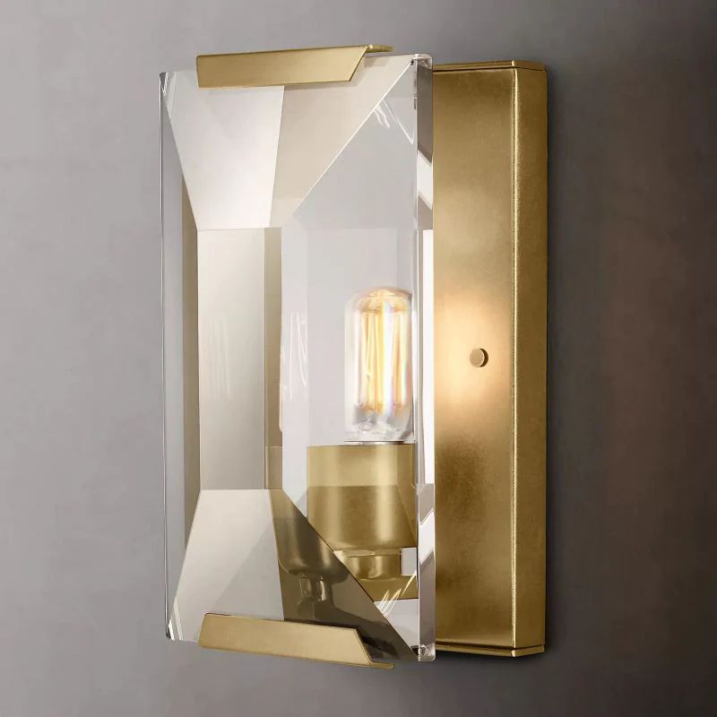 Paula Crystal Bedroom Wall Sconce