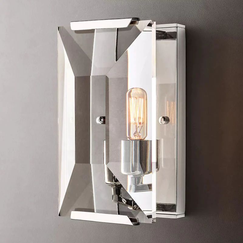 Paula Crystal Bedroom Wall Sconce