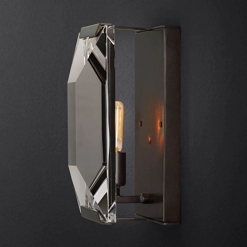 Paula Crystal Bedroom Wall Sconce