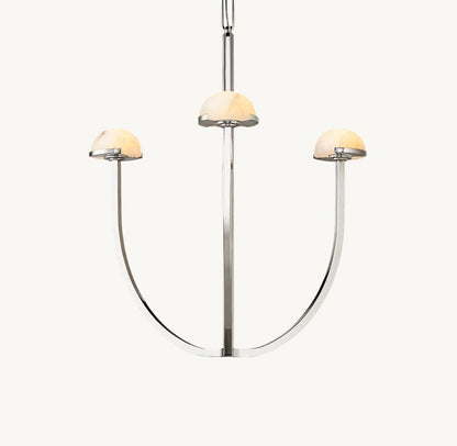 Pedra Round Chandelier 24"