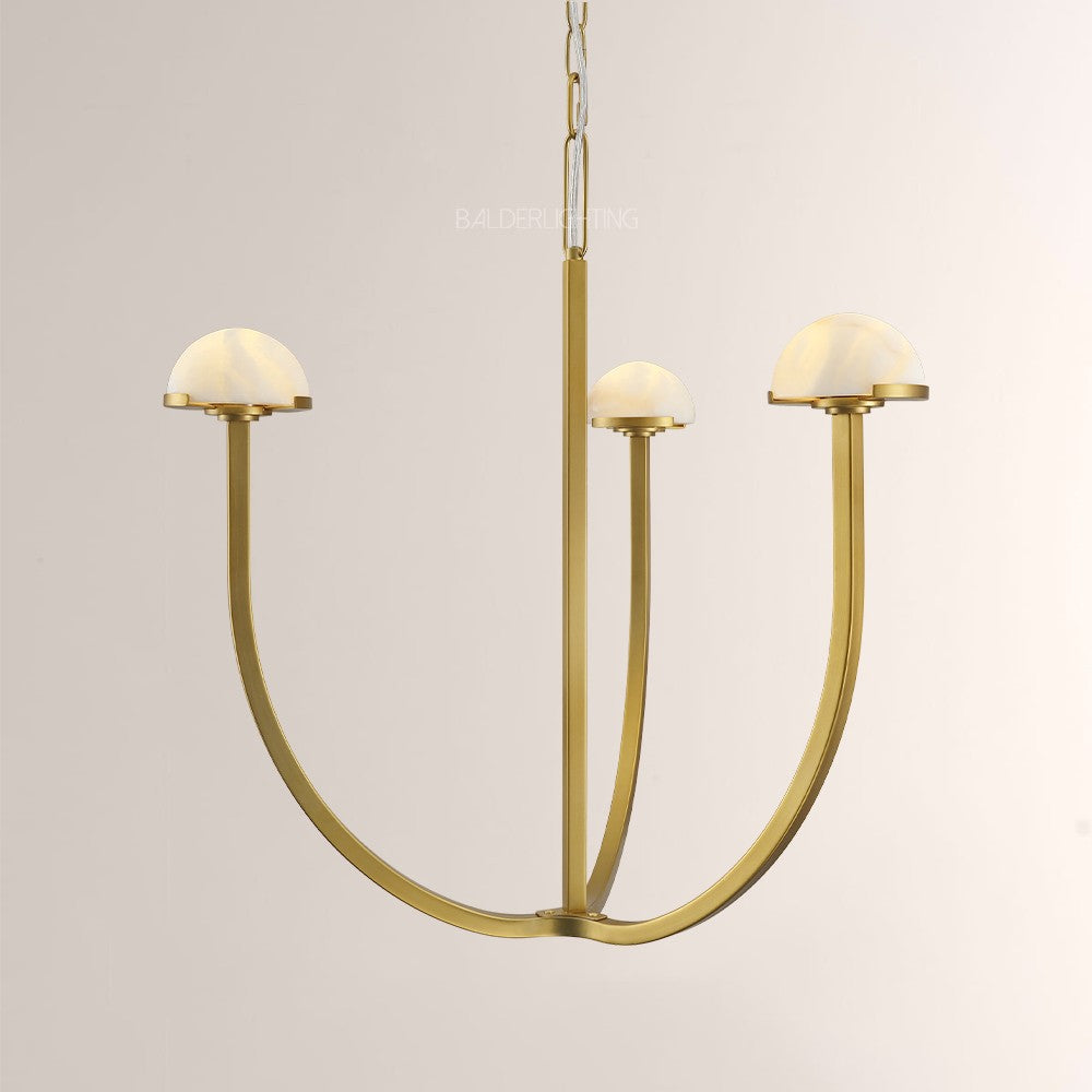 Pedra Round Chandelier 24"