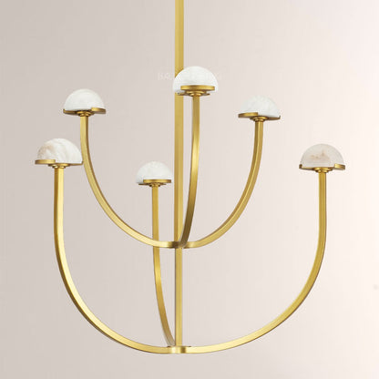 Pedra Round Chandelier 32"