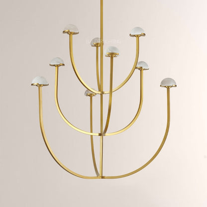 Pedra Round Chandelier 40"