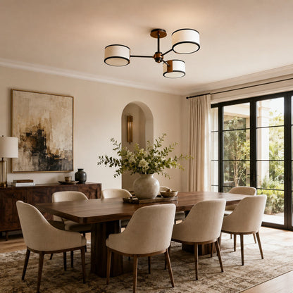 Pullan 3-Light Semi-Flush Mount