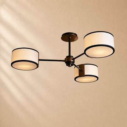 Pullan 3-Light Semi-Flush Mount