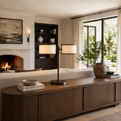 Pullan Dual-Shade Table Lamp