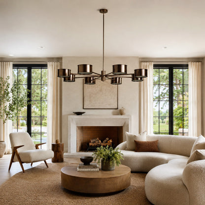 Pullan Metal Round Chandelier
