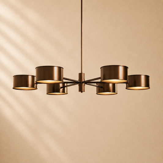 Pullan Metal Round Chandelier