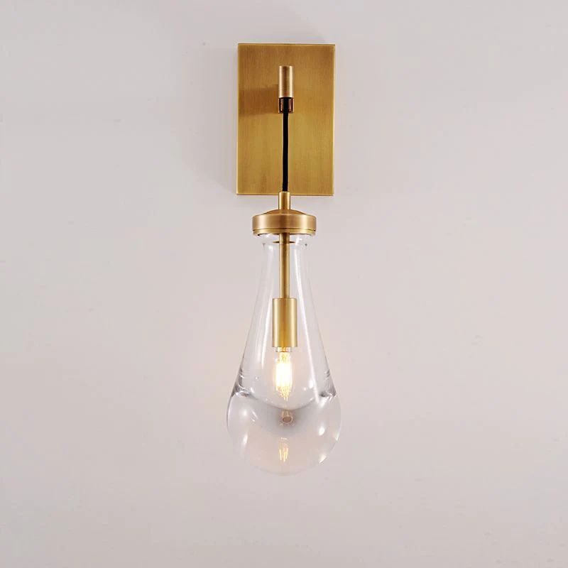 Raindrop Wall Sconce Cord 5"
