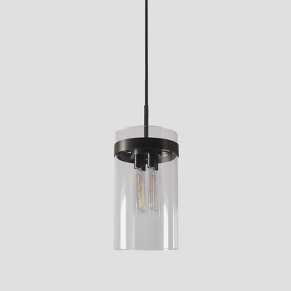 Rata Cylinder Glass Pendant