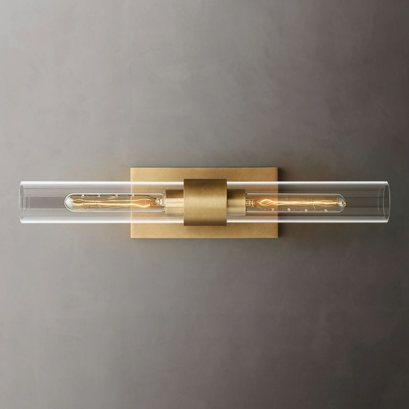 Rata Modern Fashion Glass Linear Sconce 23"H