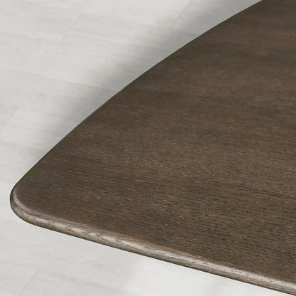 Sailor Germain Rectangular Solid Wood Dining Table with Rennes Base