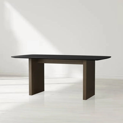 Sailor Germain Rectangular Wood Dining Table with Clement Base