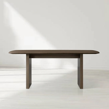 Sailor Germain Rectangular Wood Dining Table with Clement Base