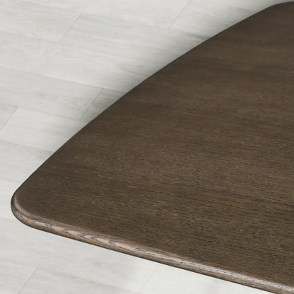 Sailor Germain Rectangular Wood Dining Table with Clement Base