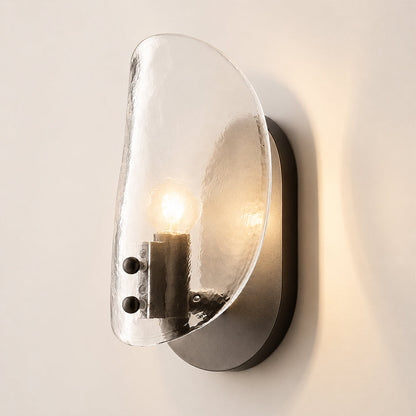 Sally Clear Glass Wall Sconce