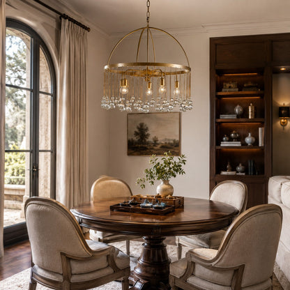 Hanson Round Two-Tier Chandelier