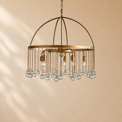 Hanson Round Two-Tier Chandelier
