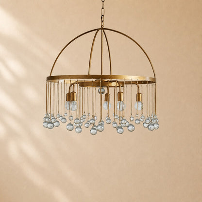 Hanson Round Two-Tier Chandelier