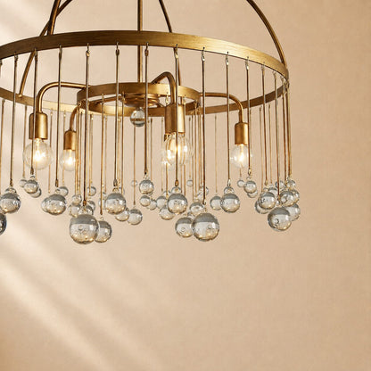 Hanson Round Two-Tier Chandelier