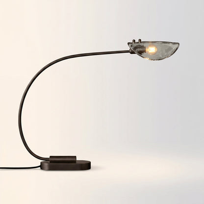 Sally Smoke Glass Table Lamp