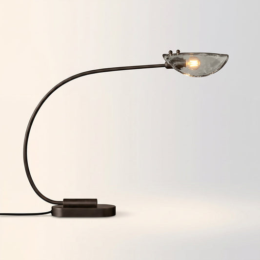 Sally Smoke Glass Table Lamp