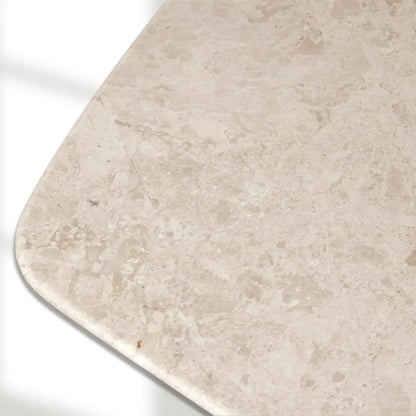 Santos Marble Top Tulip Base Dining Table