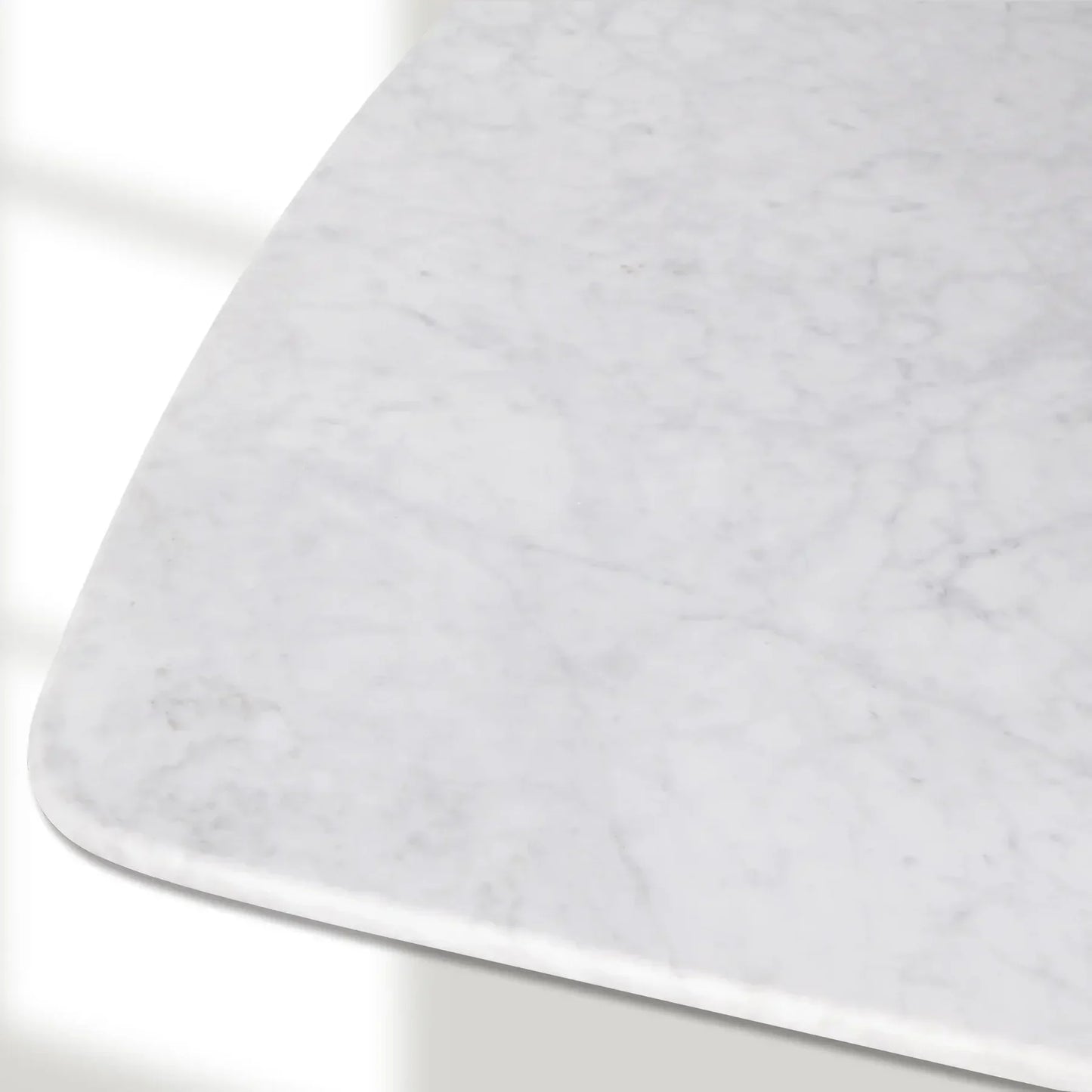Santos Marble Top Tulip Base Dining Table