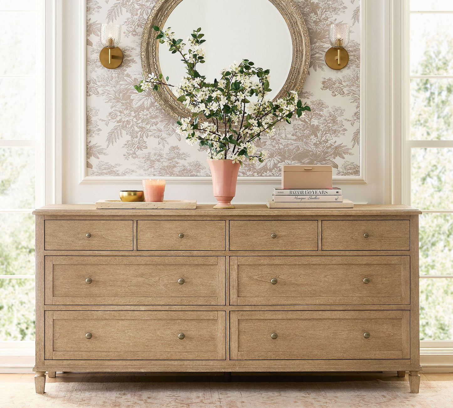 Sausalito 8-Drawer Dresser 76"