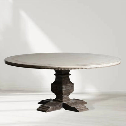 Seiran Ribbon Round Dining Table