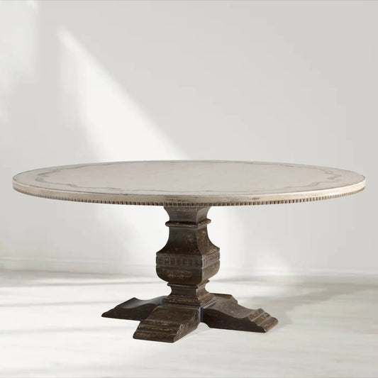 Seiran Ribbon Round Dining Table